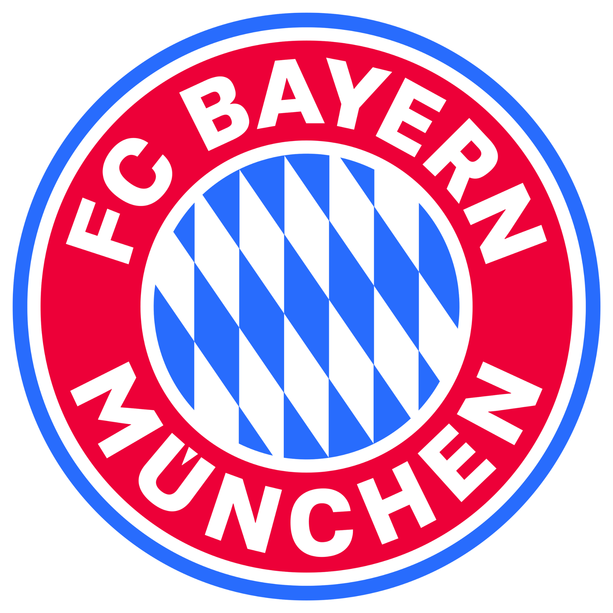 Nálepka na stenu pre deti - FC Bayern Munchen logo